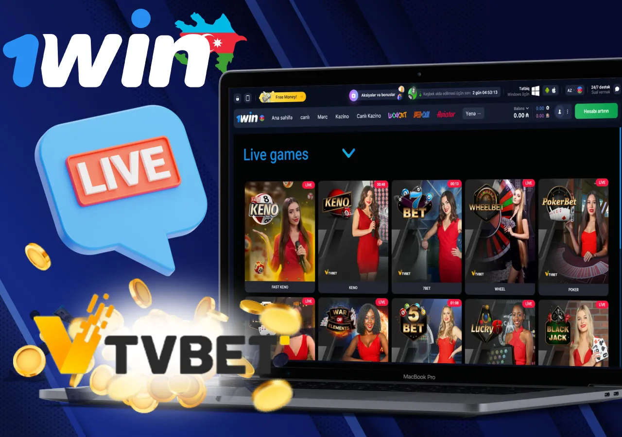 Canlı TVBet oyunlarını necə oynamaq olar