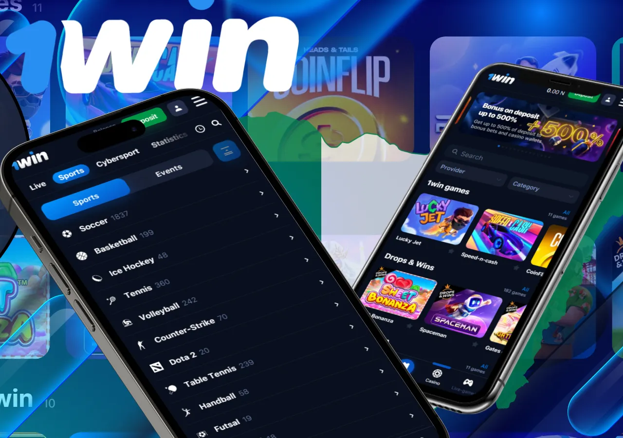 1Win app top features